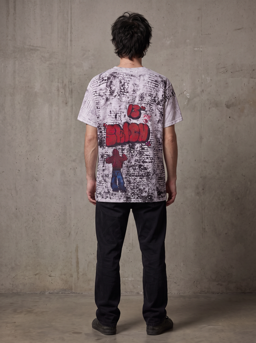 Graffiti Kevin White T Shirt